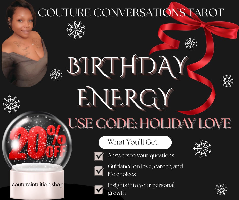 Birthday Energy Tarot Card Reading