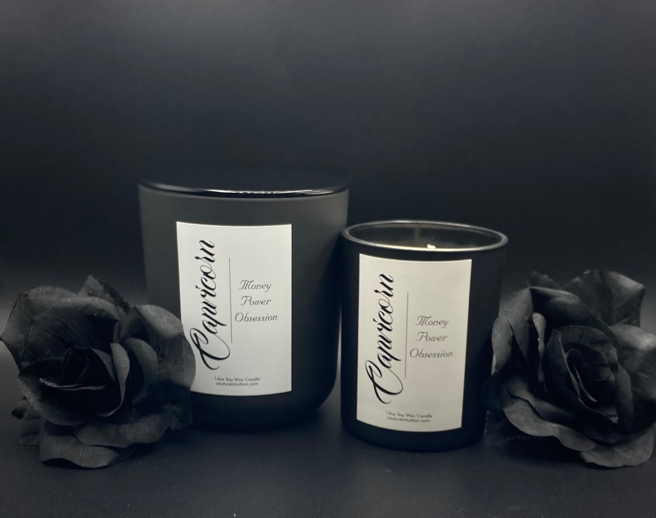 Capricorn “Money Power Obsession” Scented Couture Candle