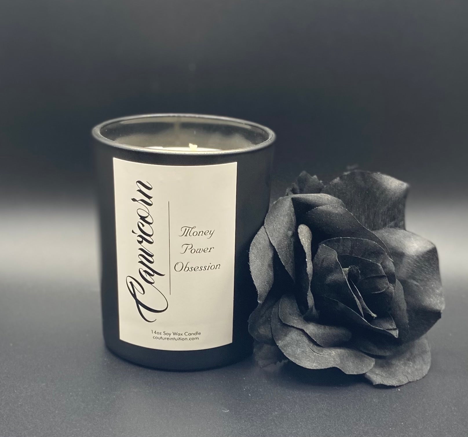 Capricorn “Money Power Obsession” Scented Couture Candle